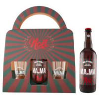 Ma.ma Matilde Mattia Noël Birra Red Ale 75 Cl + 2 Bicchieri