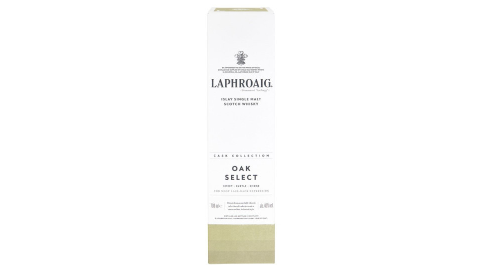 Laphroaig Oak Select Islay Single Malt Scotch Whisky 700 Ml