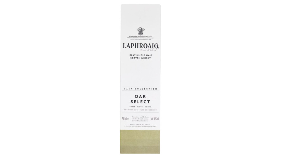 Laphroaig Oak Select Islay Single Malt Scotch Whisky 700 Ml