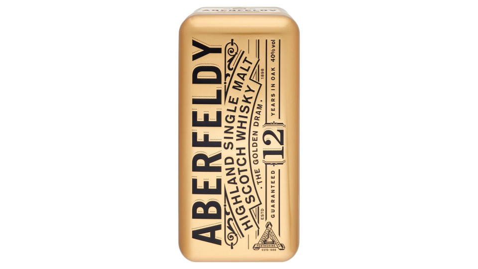 Aberfeldy Gold 12 Years Gift Pack 700 Ml