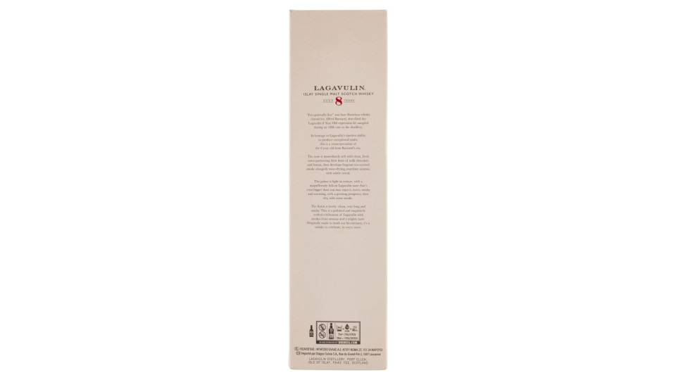 Lagavulin 8yo Single Malt Scotch Whisky 70 Cl