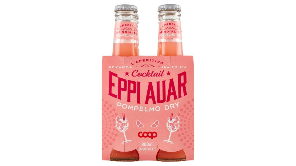 Cocktail Eppi Auar Pompelmo Dry 4 X 200 Ml