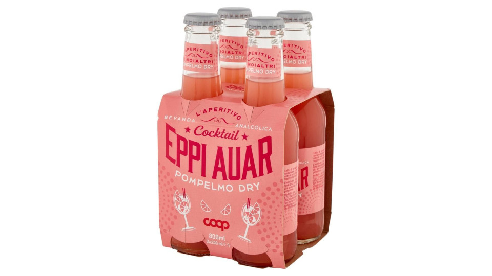 Cocktail Eppi Auar Pompelmo Dry 4 X 200 Ml