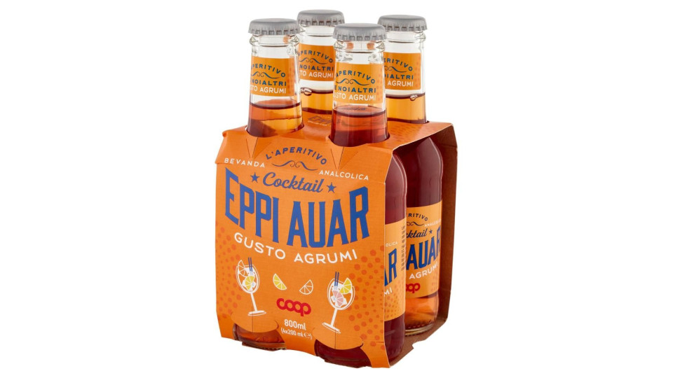 Cocktail Eppi Auar Gusto Agrumi 4 X 200 Ml
