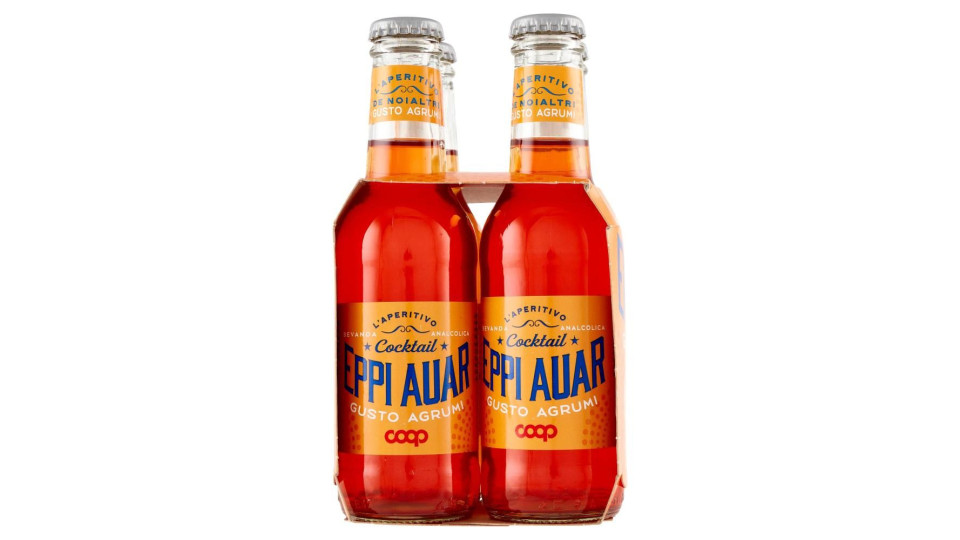 Cocktail Eppi Auar Gusto Agrumi 4 X 200 Ml