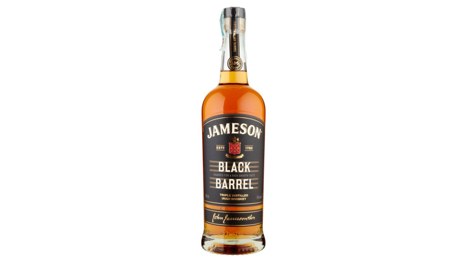 Jameson Black Barrel Triple Distilled Irish Whiskey 700 Ml