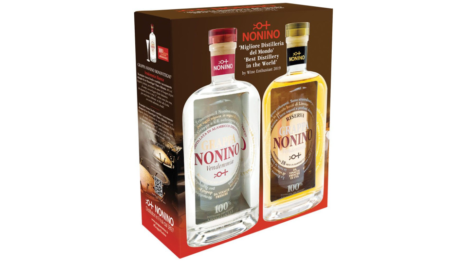 Grappa Le Vendemmie Nonino 500 Ml X2