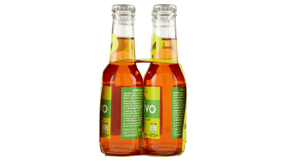 Lurisia Il Nostro Aperitivo Analcolico Con Genziana Delle Alpi Confezione 4 X 150 Ml