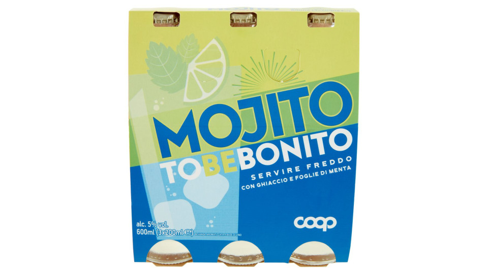 Mojito To Be Bonito 3 X 200 Ml