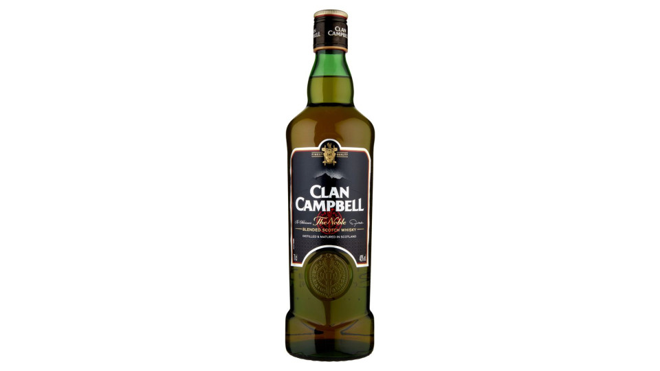 Clan Campbell The Noble Blended Scotch Whisky 70 Cl