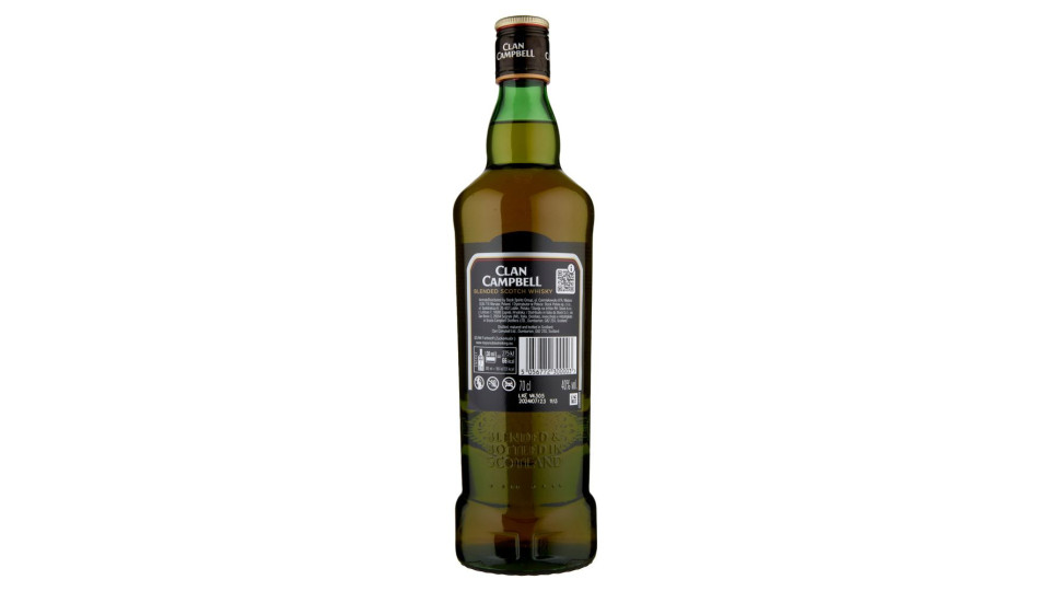 Clan Campbell The Noble Blended Scotch Whisky 70 Cl