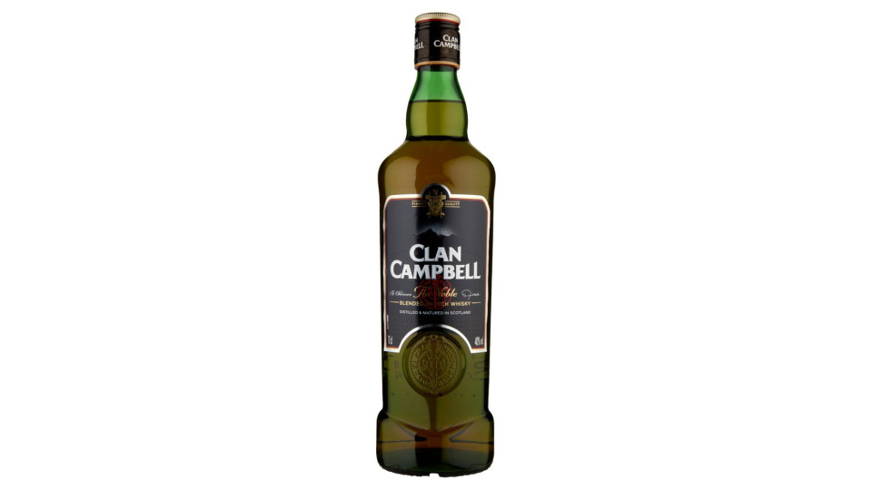 Clan Campbell The Noble Blended Scotch Whisky 70 Cl