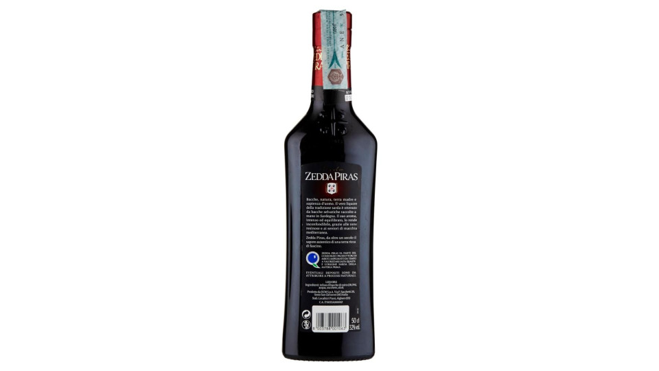 Zedda Piras Mirto Rosso Di Sardegna 50 Cl