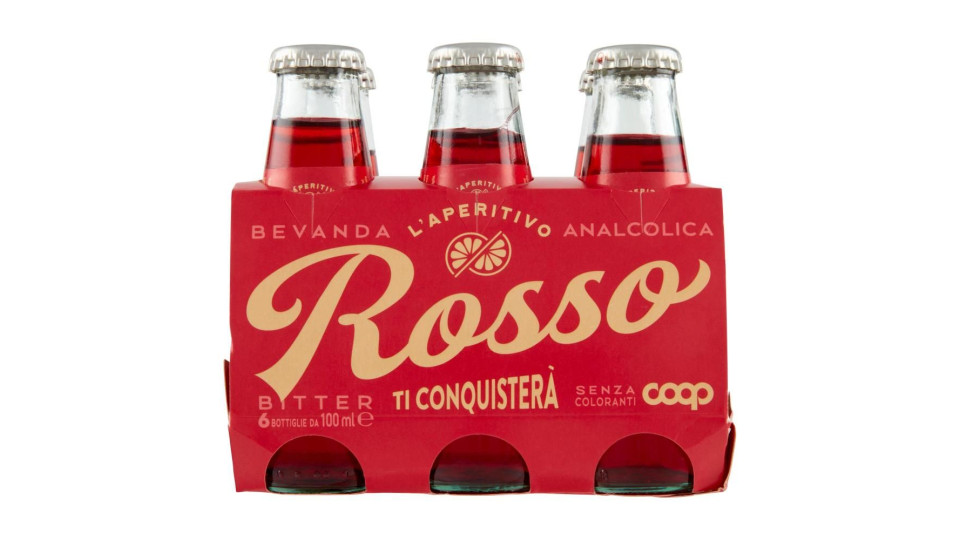 Bitter Rosso 6 X 100 Ml