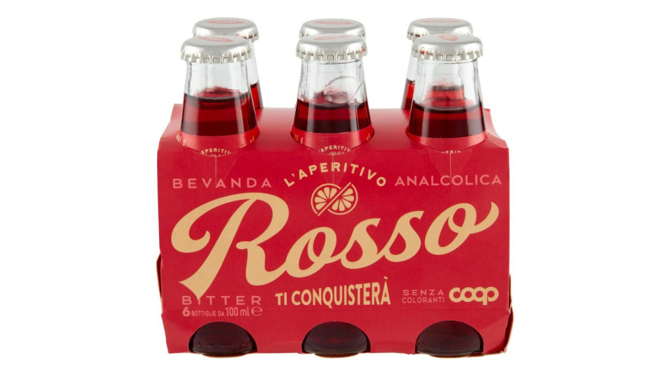 Bitter Rosso 6 X 100 Ml