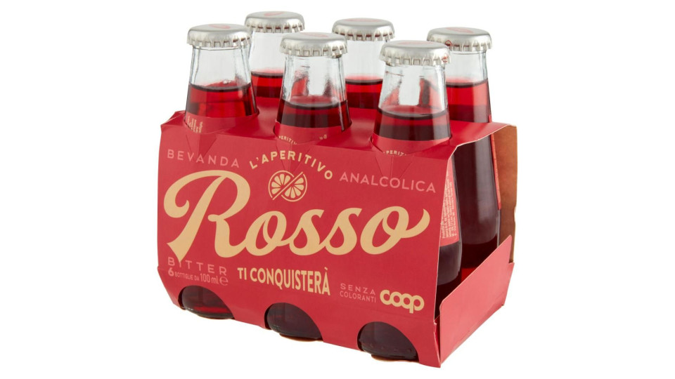 Bitter Rosso 6 X 100 Ml
