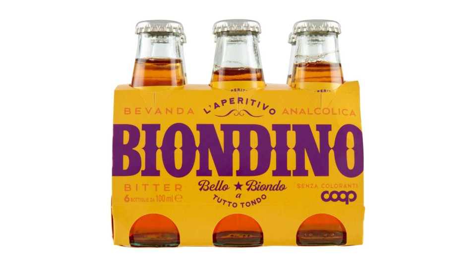 Bitter Biondino 6 X 100 Ml