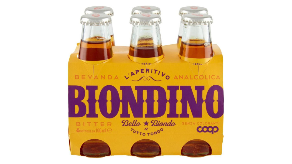 Bitter Biondino 6 X 100 Ml