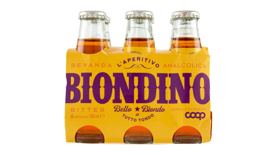 Bitter Biondino 6 X 100 Ml