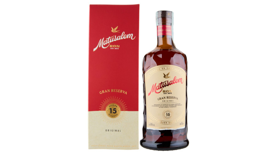 Matusalem Ron Gran Reserva 15 Solera Blender Original 70 Cl