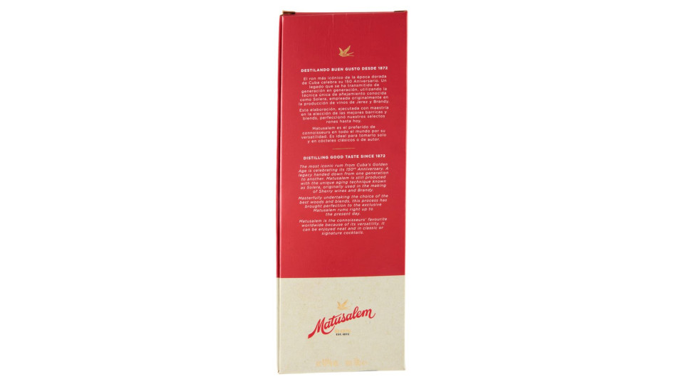 Matusalem Ron Gran Reserva 15 Solera Blender Original 70 Cl