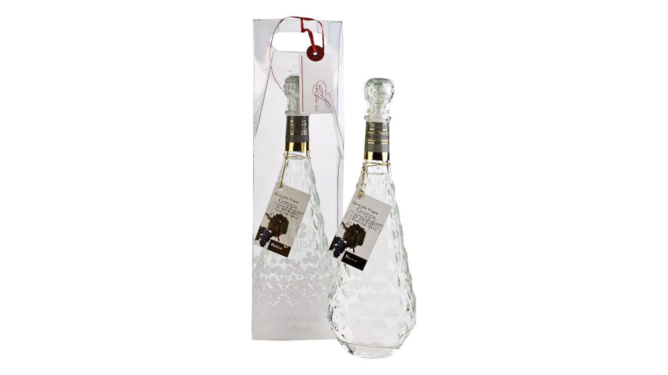Grappa Di Merlot Grave Del Friuli 40% Buiese Distillerie Di Buiese Cristiano.