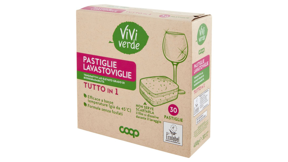 Pastiglie Lavastoviglie Tutto In 1 30 X 16 G