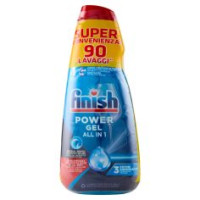 Finish Power Gel Fresh 3 X 30 Lavaggi Liquido Lavastoviglie 3 X 600 Ml