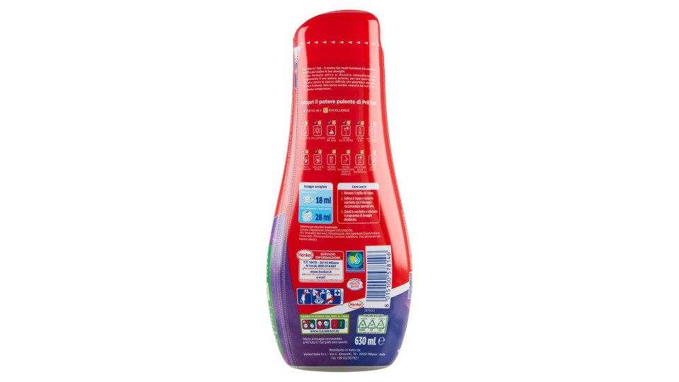 Pril Tutto In 1 Gel Classico 630ml