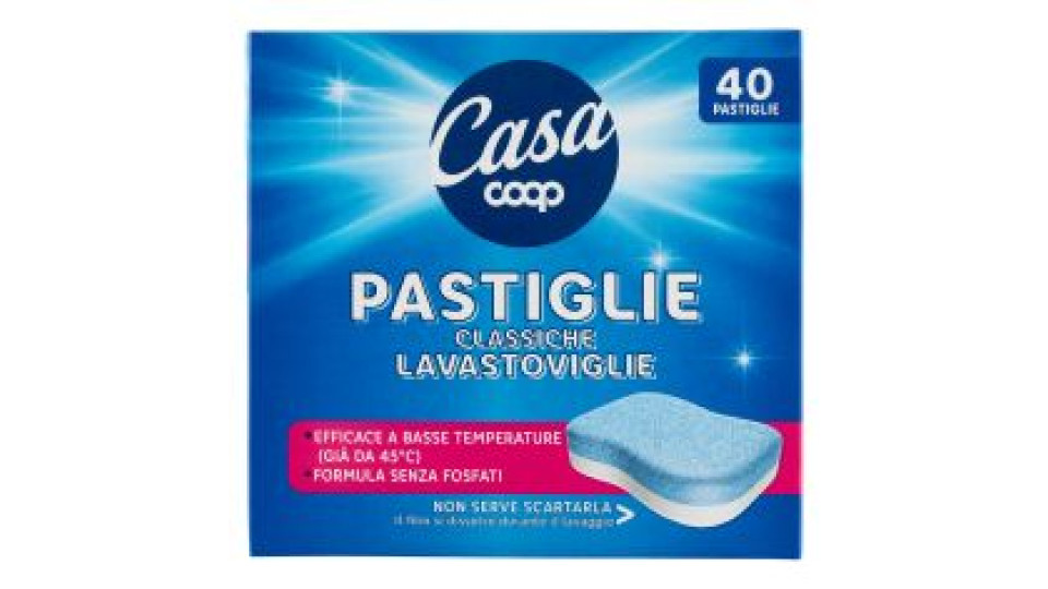 Pastiglie Classiche Lavastoviglie 40 X 10 G