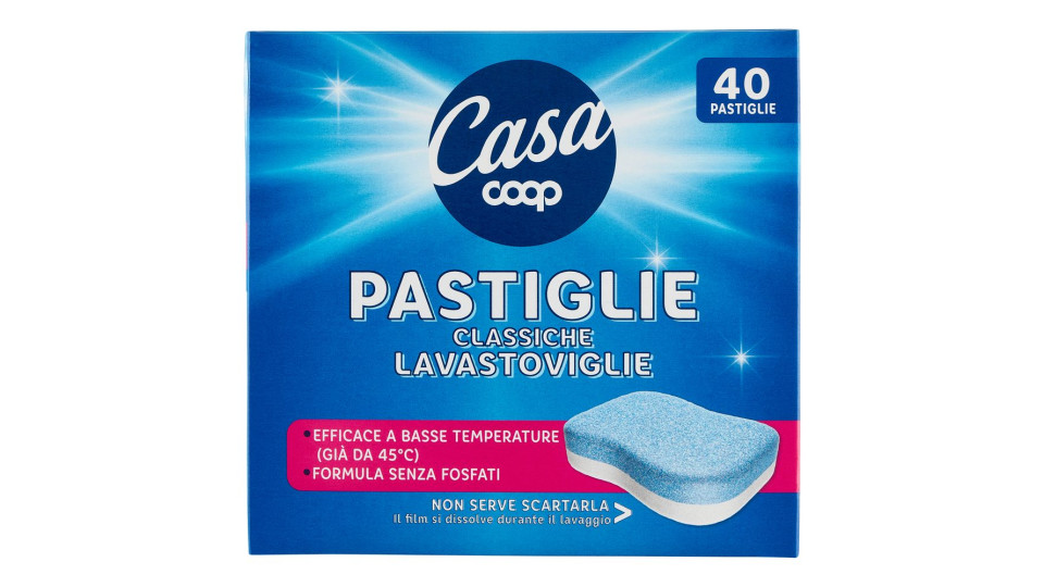 Pastiglie Classiche Lavastoviglie 40 X 10 G