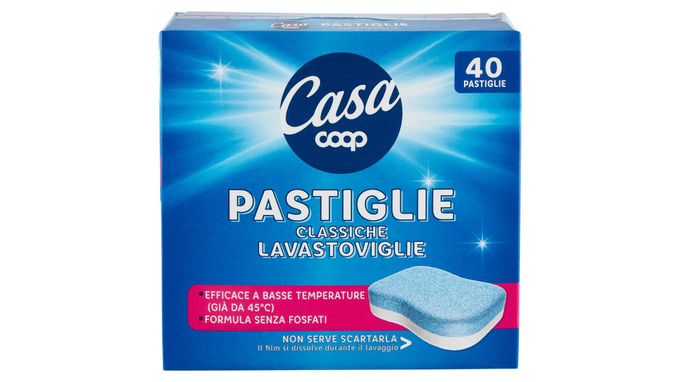 Pastiglie Classiche Lavastoviglie 40 X 10 G