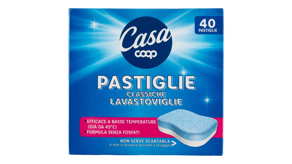 Pastiglie Classiche Lavastoviglie 40 X 10 G