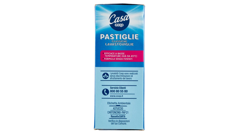Pastiglie Classiche Lavastoviglie 40 X 10 G