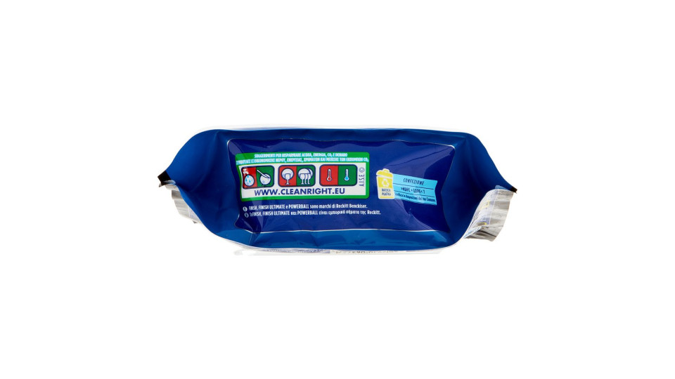 Finish Ultimate Limone Pastiglie Lavastoviglie 25 Lavaggi 322,5 G