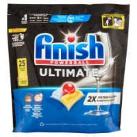 Finish Ultimate Limone Pastiglie Lavastoviglie 25 Lavaggi 322,5 G