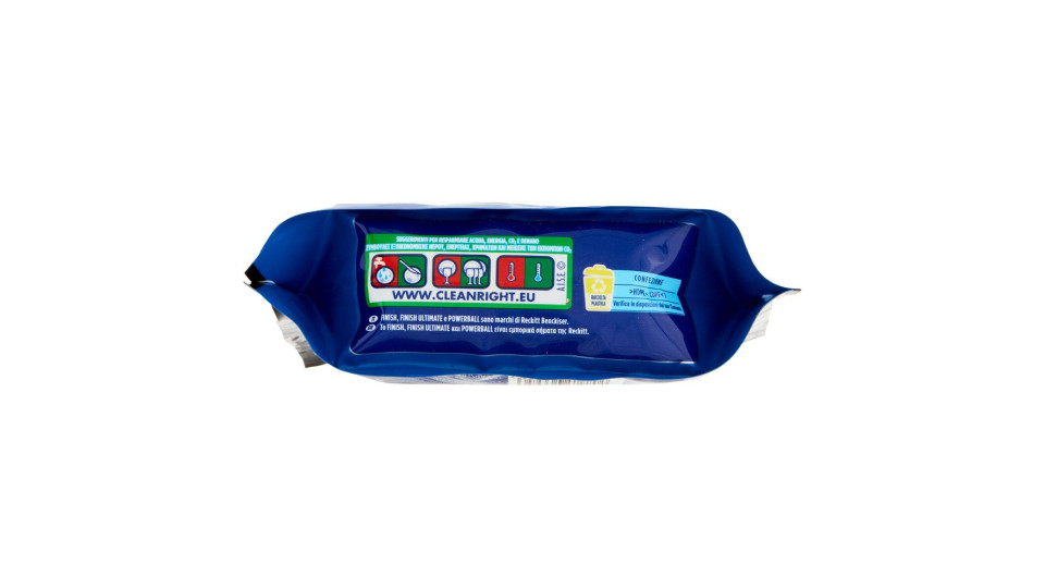 Finish Ultimate Limone Pastiglie Lavastoviglie 34 Lavaggi 438,6 G