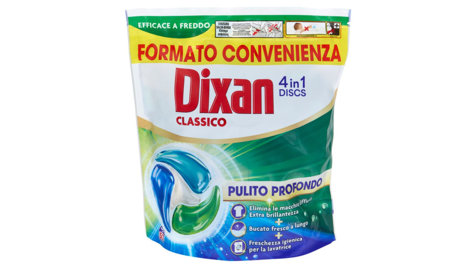Dixan Discs Classico 50pz (825g)