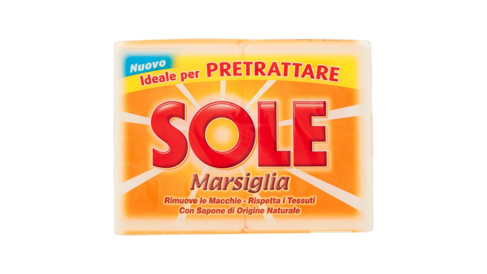 Sole Sapone Per Bucato Bianco 2 X 250 Gr