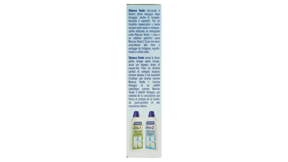 Nuncas Sbianca Tende 3 Buste 80 Ml