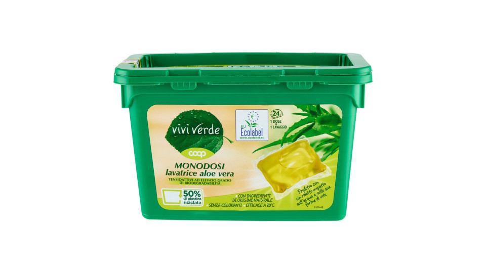 Monodosi Lavatrice Aloe Vera 24 X 19,4 Ml