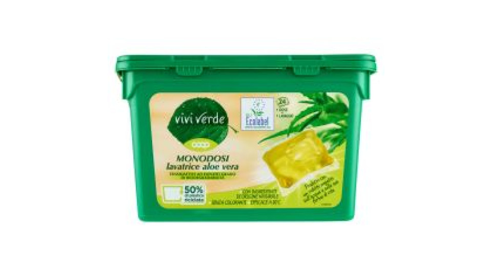 Monodosi Lavatrice Aloe Vera 24 X 19,4 Ml
