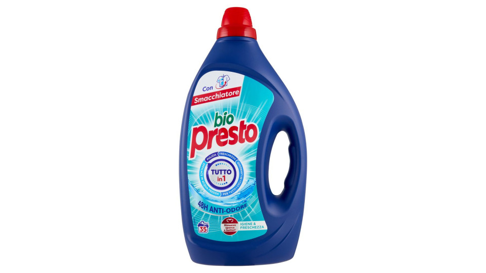 Bio Presto Liquido Igiene & Freschezza 35 Lavaggi 1.575 Ml