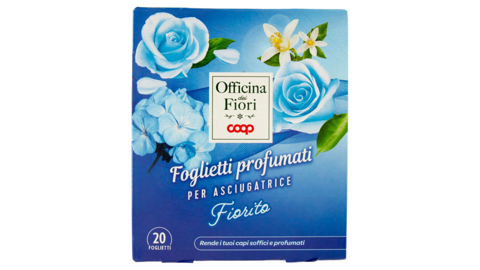 Foglietti Profumati Per Asciugatrice Fiorito 20 Pz