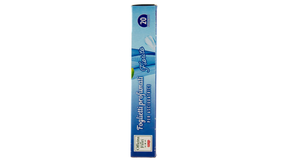 Foglietti Profumati Per Asciugatrice Fiorito 20 Pz
