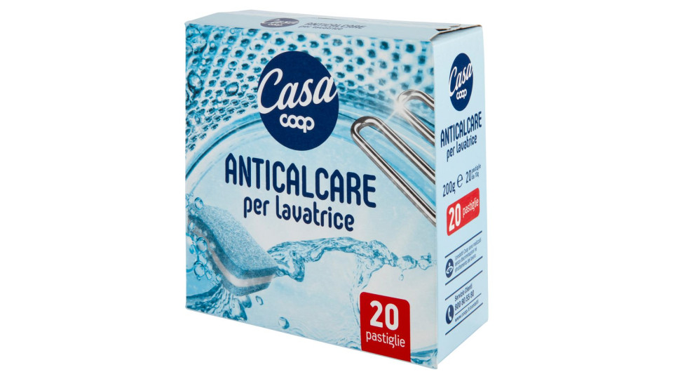 Anticalcare Per Lavatrice 20 X 10 G