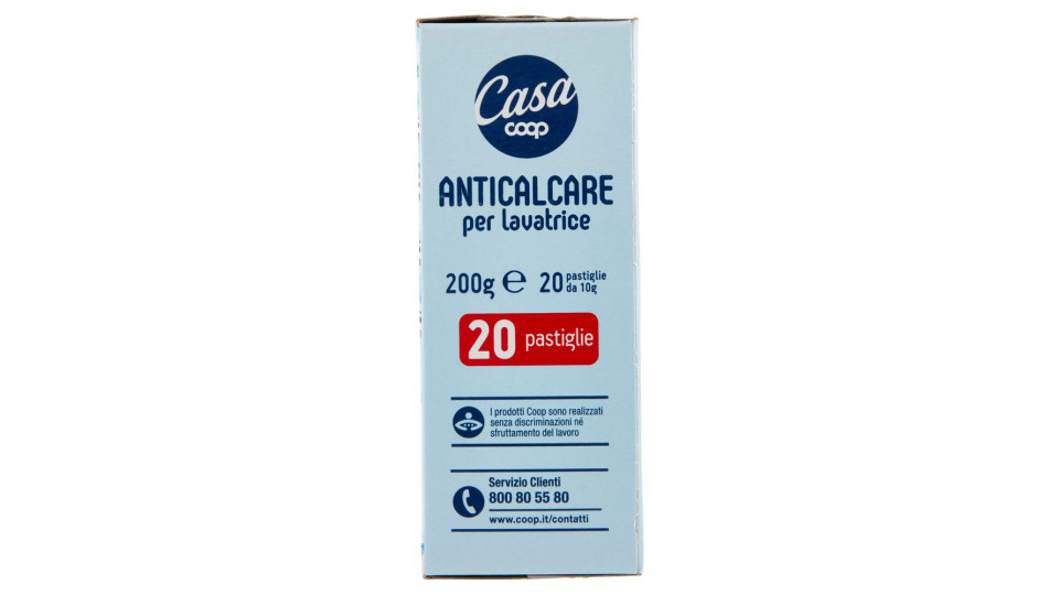 Anticalcare Per Lavatrice 20 X 10 G