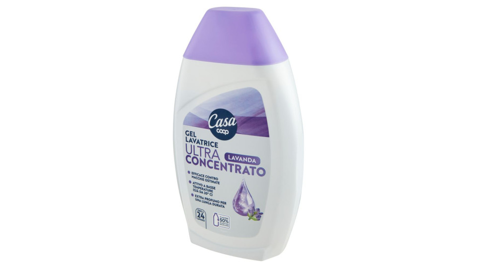 Gel Lavatrice Ultra Concentrato Lavanda 720 Ml