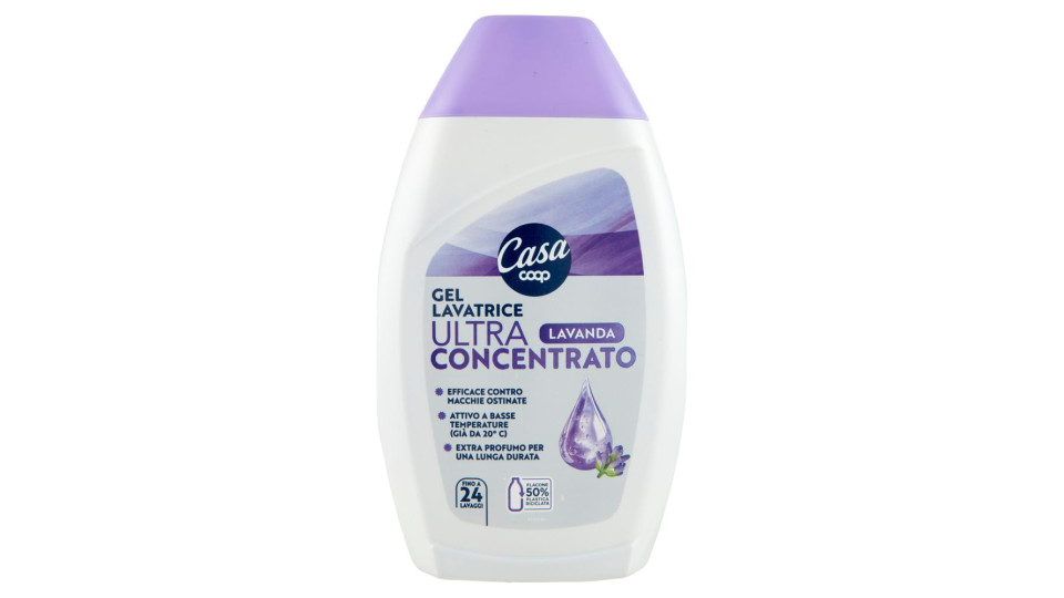 Gel Lavatrice Ultra Concentrato Lavanda 720 Ml