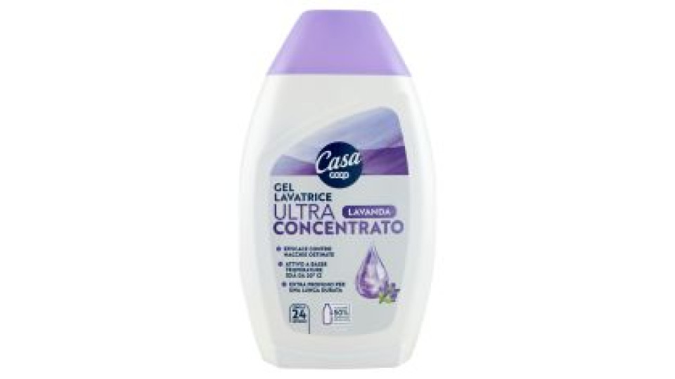 Gel Lavatrice Ultra Concentrato Lavanda 720 Ml